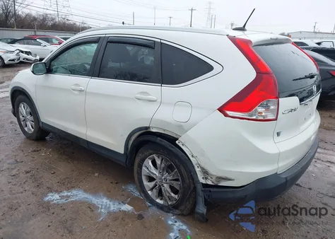 2013 Honda Cr-V Ex-L z USA, uszkodzony, nr VIN 5J6RM4H77DL034956